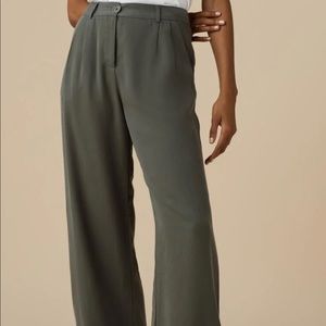 Vetta Capsule Wide Leg Trousers, Size 4